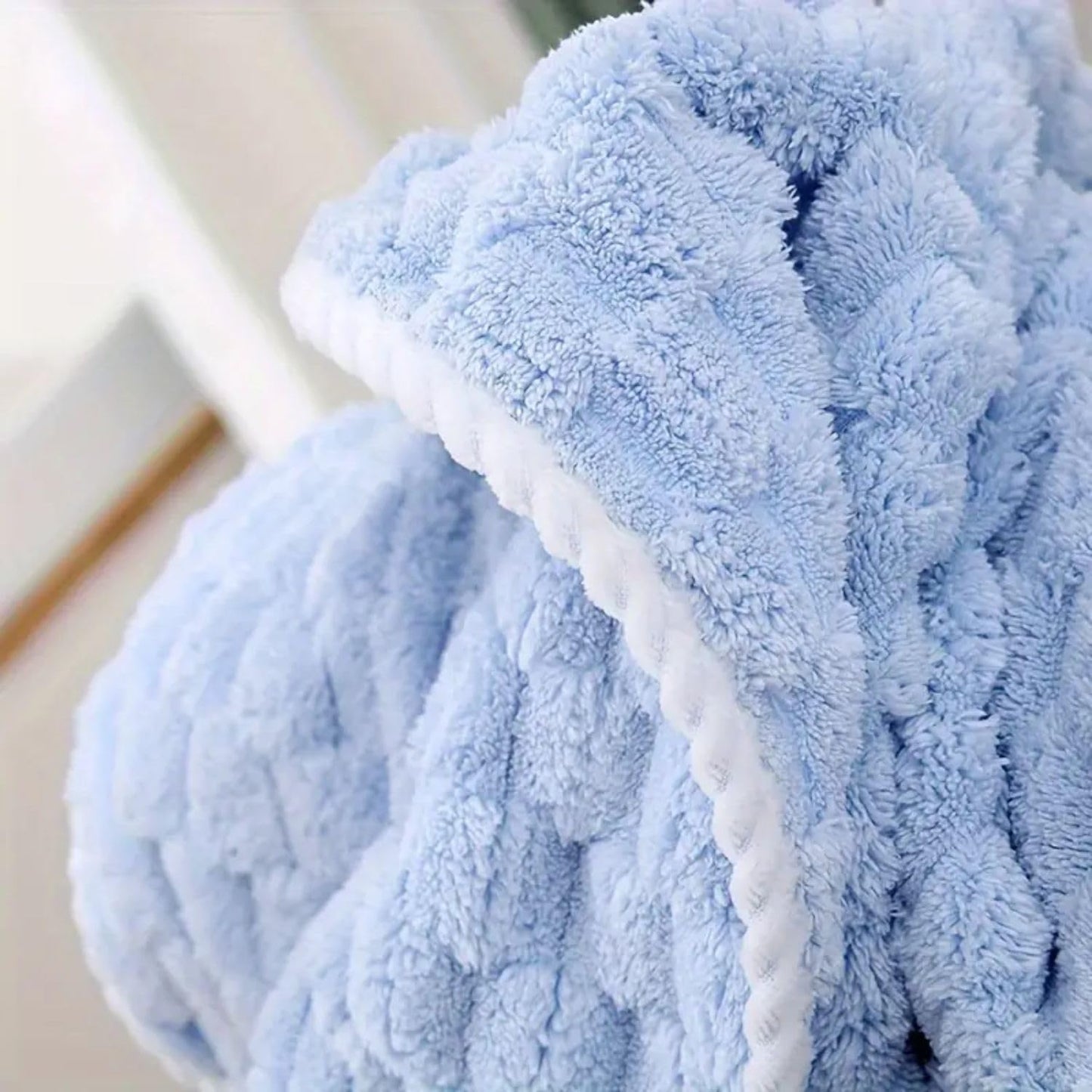 Coral Fleece Microfiber Hand & Face Towel