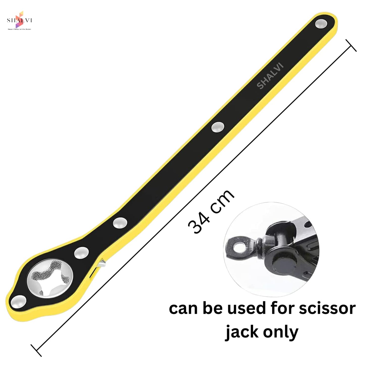 Labor-Saving Hand Car Jack Wrench