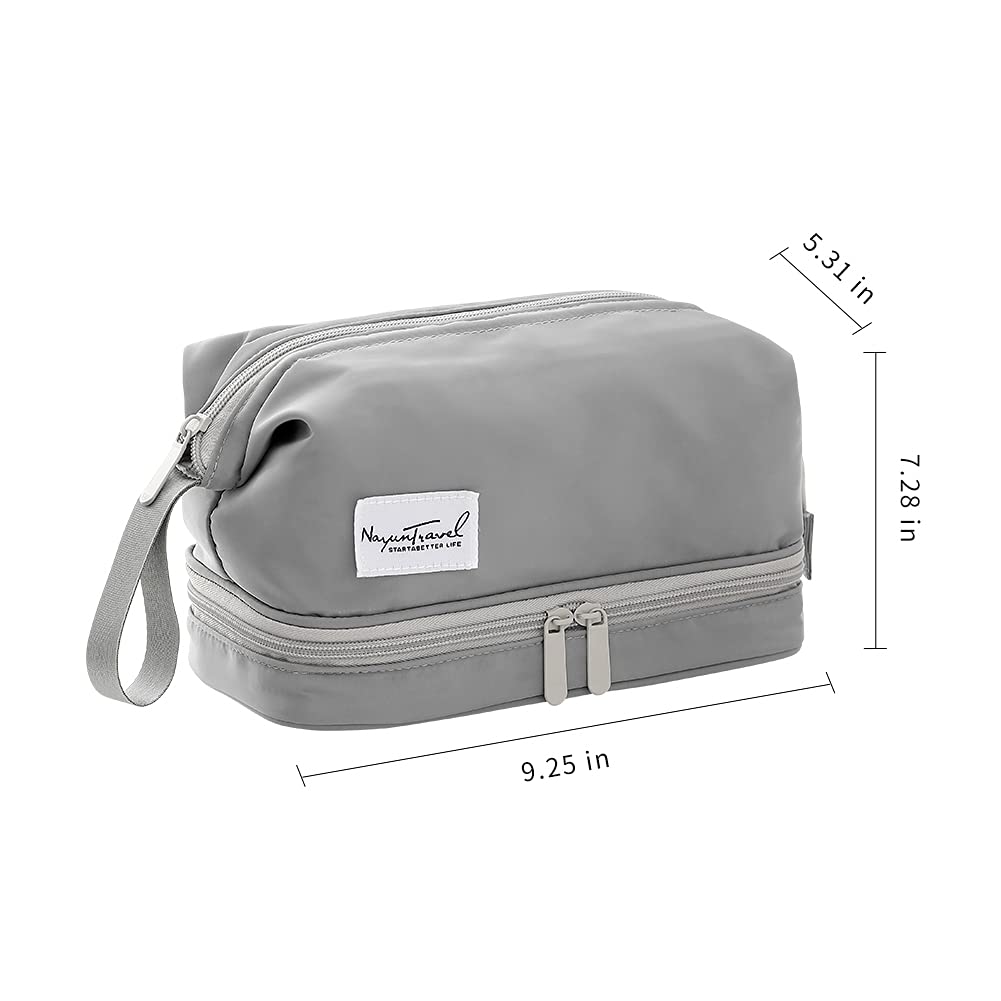 Double Layer Cosmetic Makeup Bag for Travel Organizer