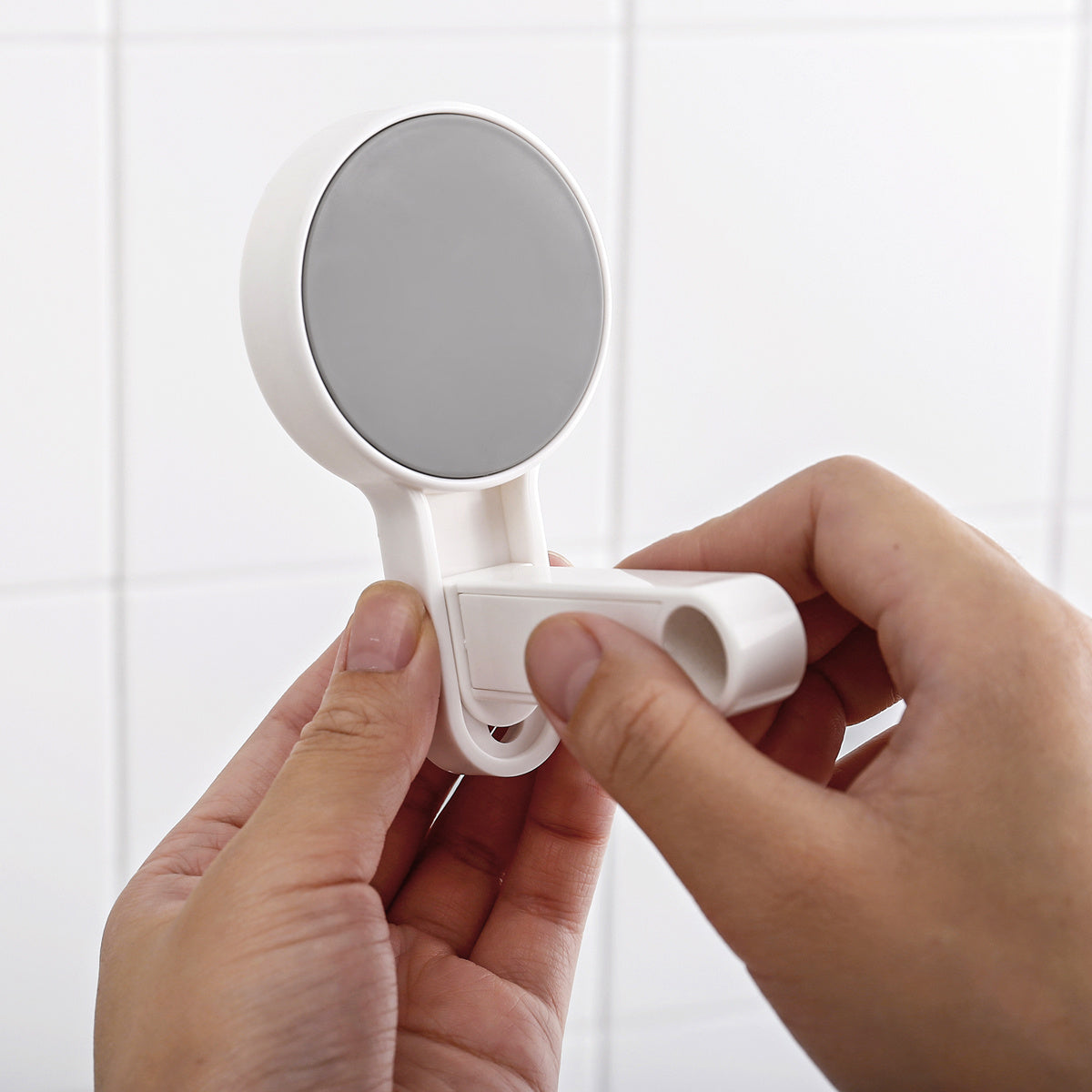 Adhesive Steel Pipe Towel Holders - No Drilling