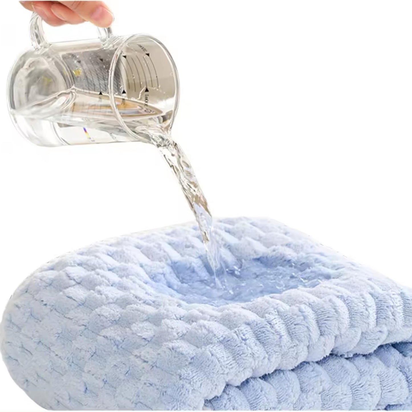 Coral Fleece Microfiber Hand & Face Towel