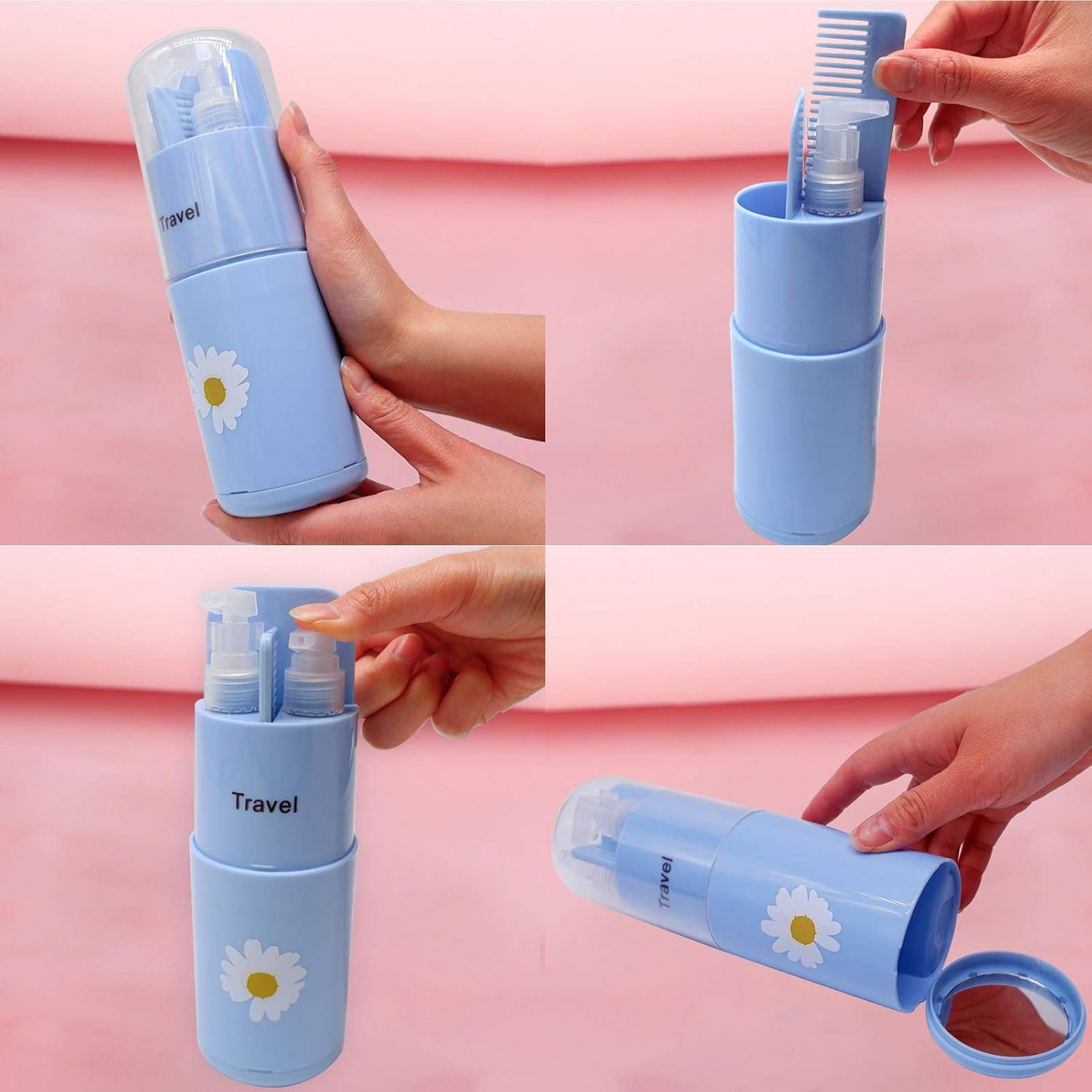 Travel Toothbrush Kit with Case and Cover