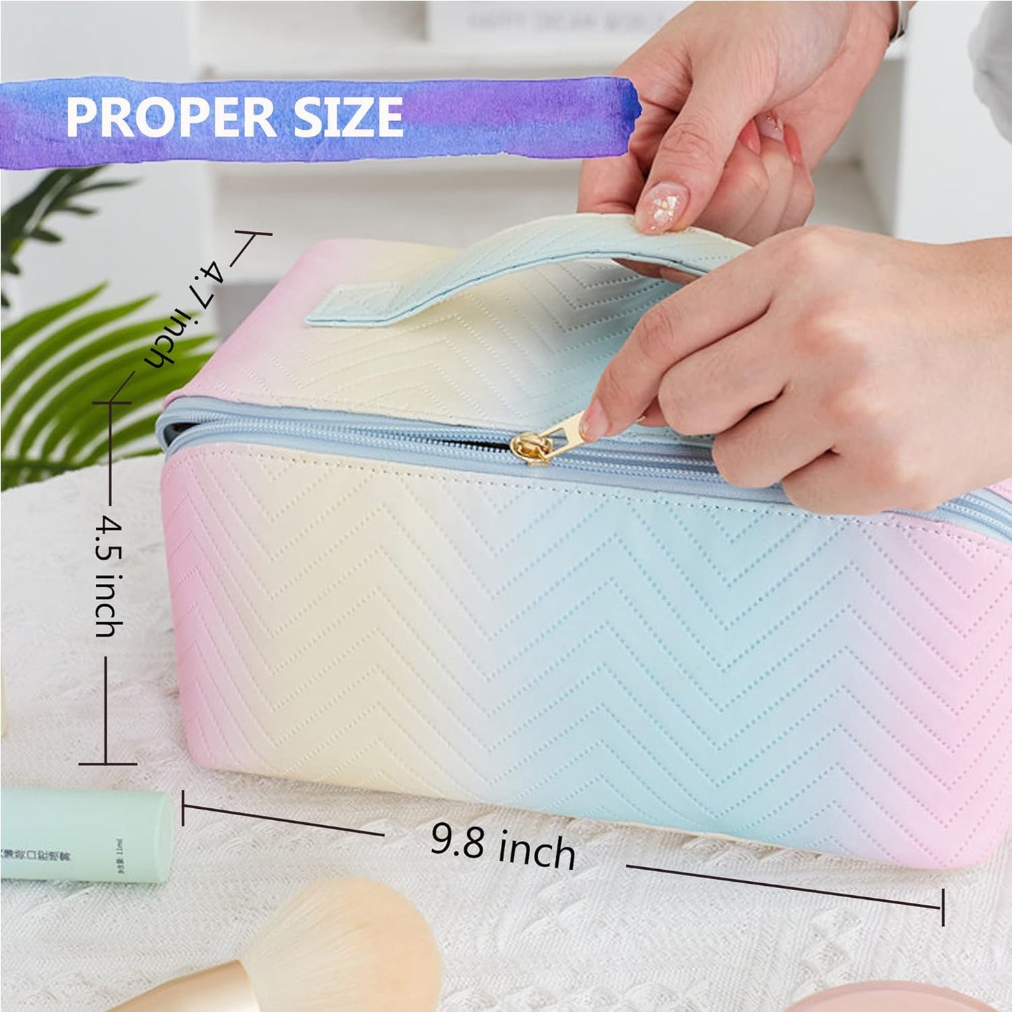 Designer Cosmetic Make Up Pouch