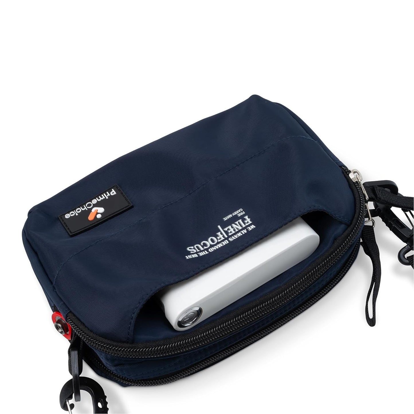 5 Pocket Sling Cross body Bag with Zip Closure