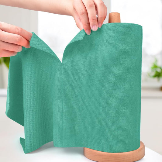 Kitchen Microfiber Cleaning Cloth Roll