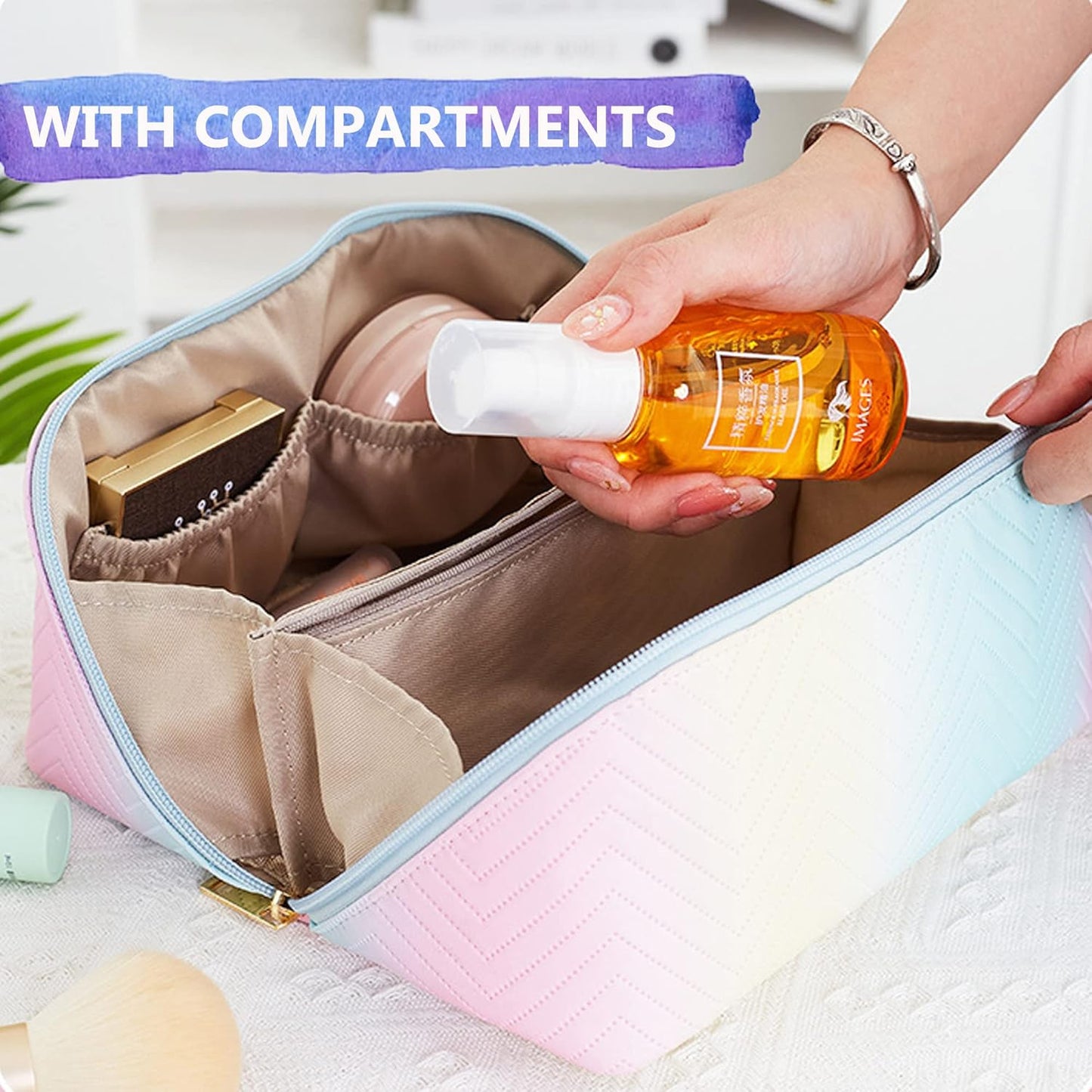 Designer Cosmetic Make Up Pouch