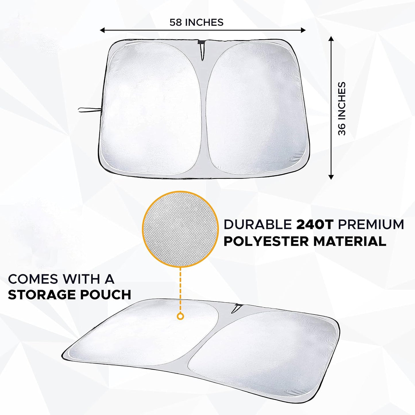 Foldable Car Sunshade