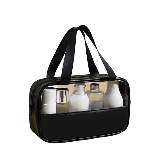 Portable Zippered Makeup Bag Cosmetics & Toiletries