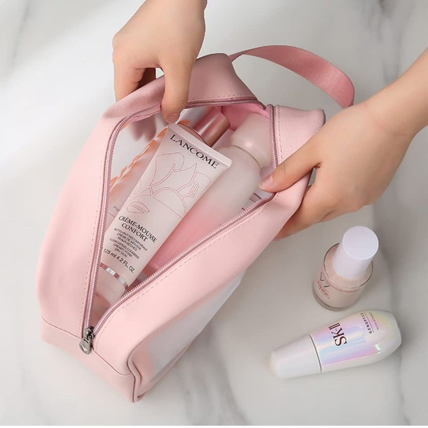 Makeup Bag – Zipper Closure for Easy Access