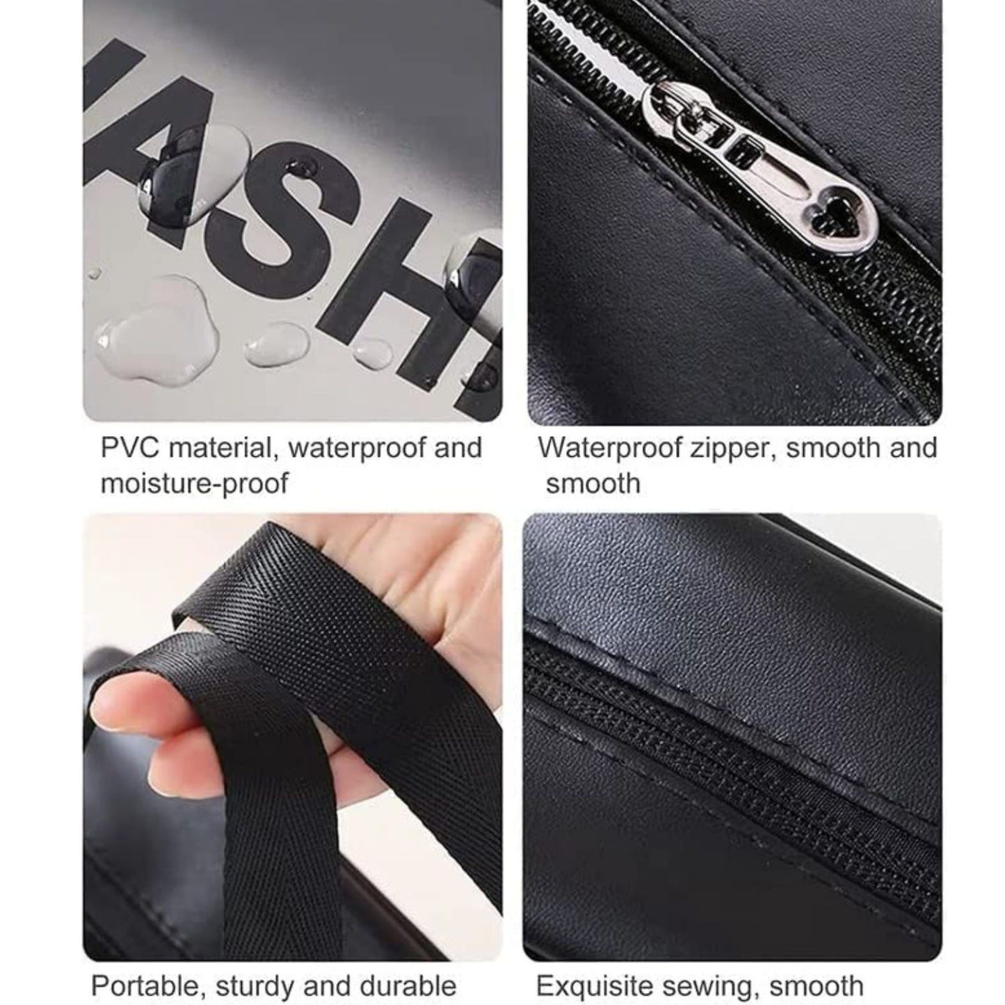 Makeup Bag – Zipper Closure for Easy Access