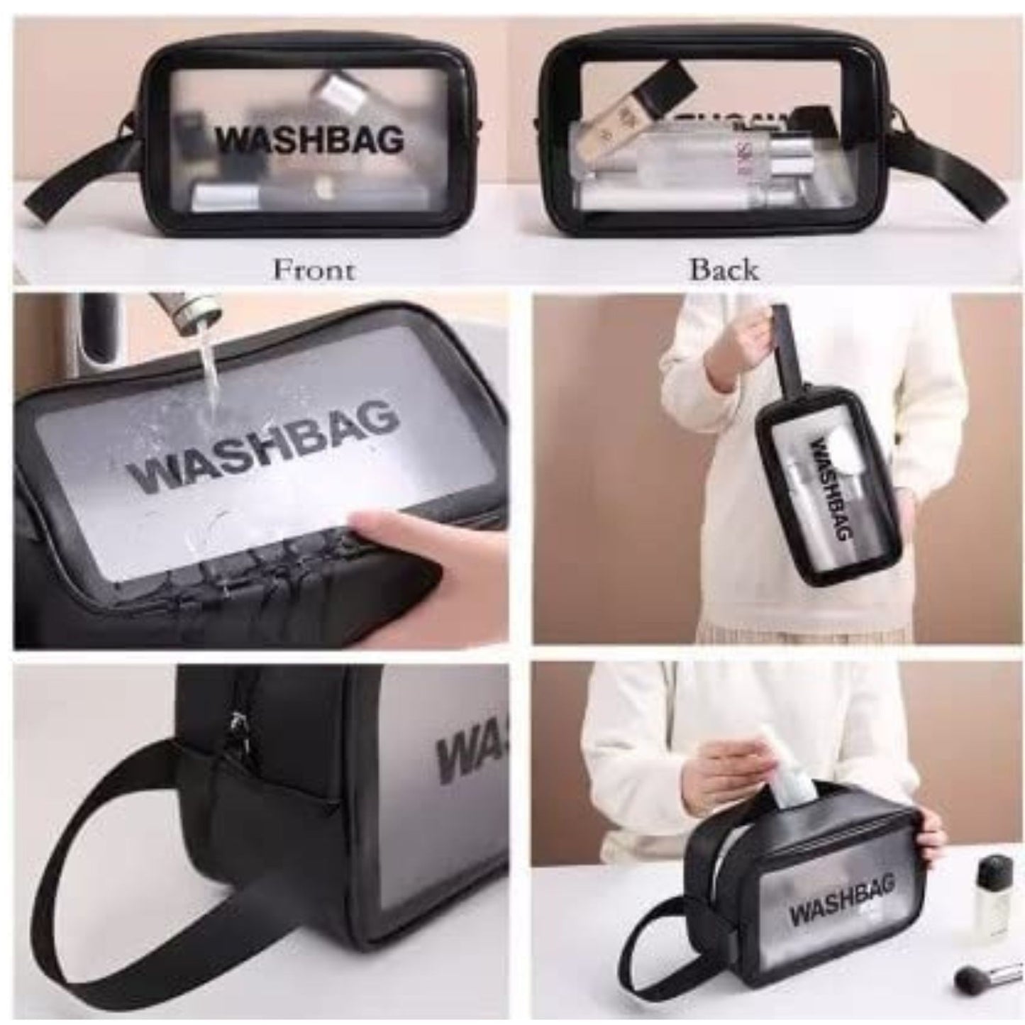 Multi-Purpose Zipper Makeup Bag