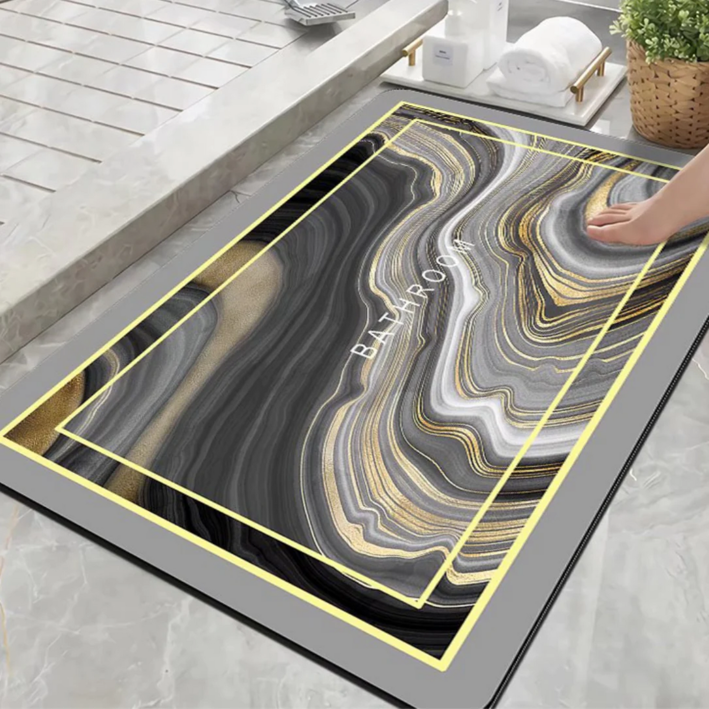 Decorative Bathrom Mat