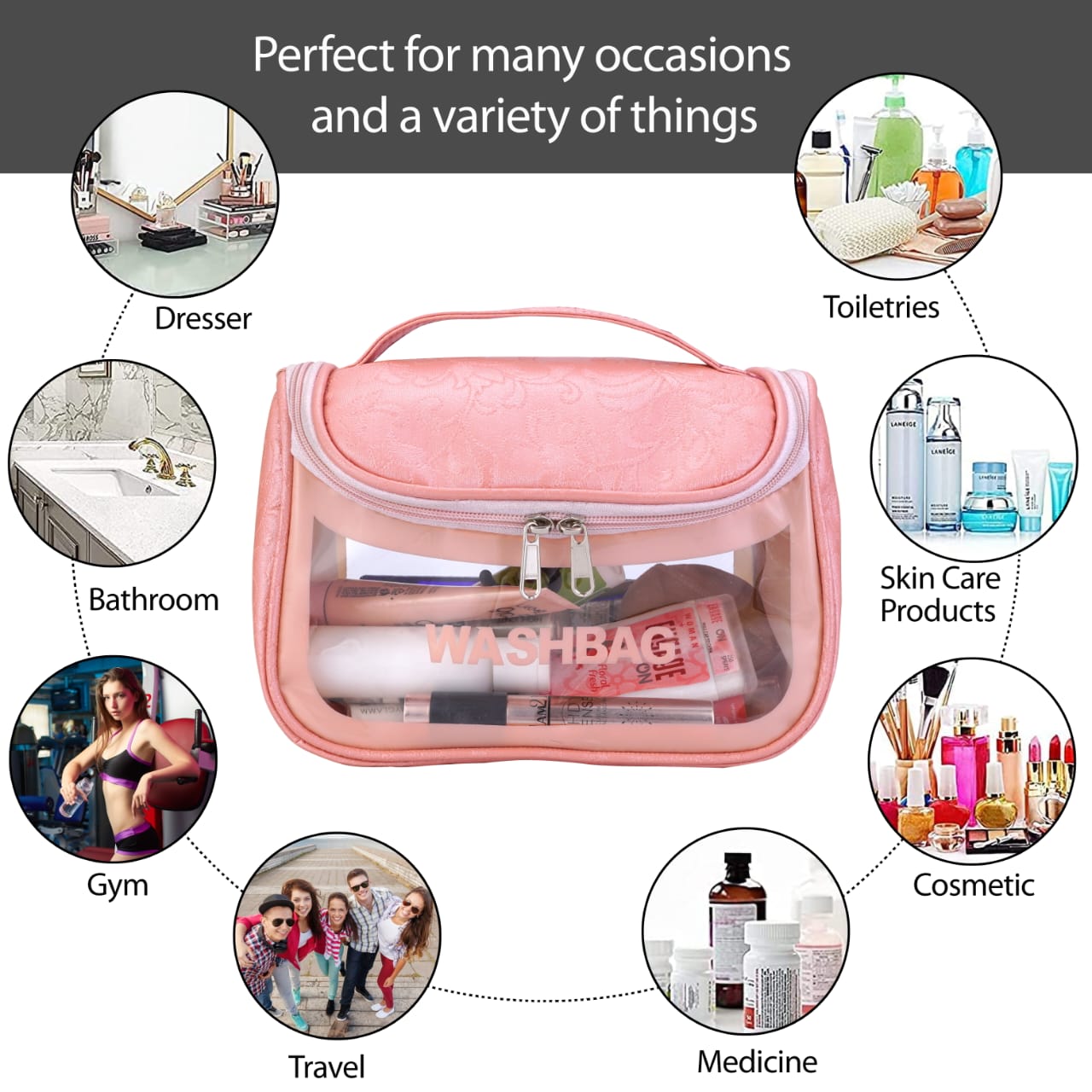 Multipurpose Makeup Bag